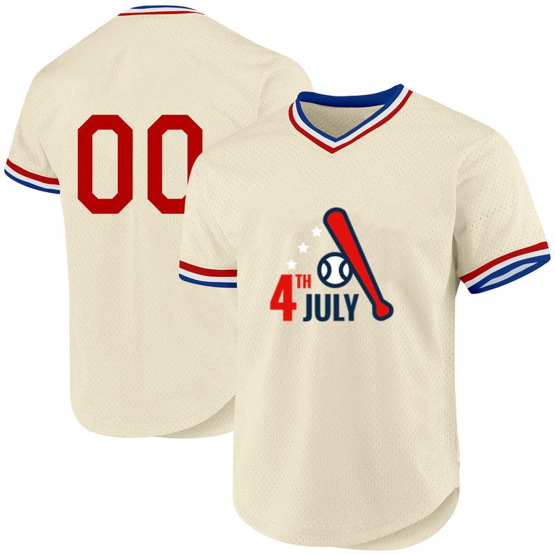 4th July Baseball Bat Icon Baseball Jersey