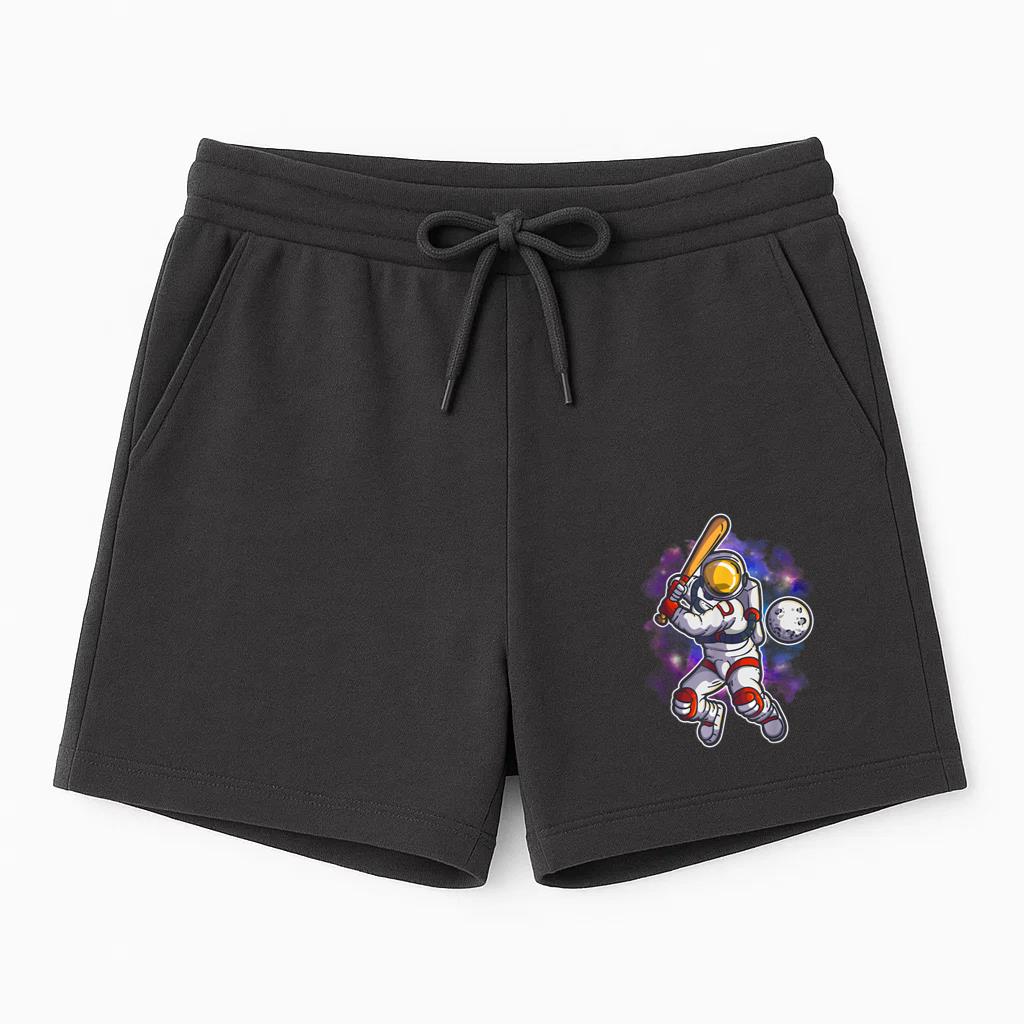 Astronaut Baseball Space Galaxy Short