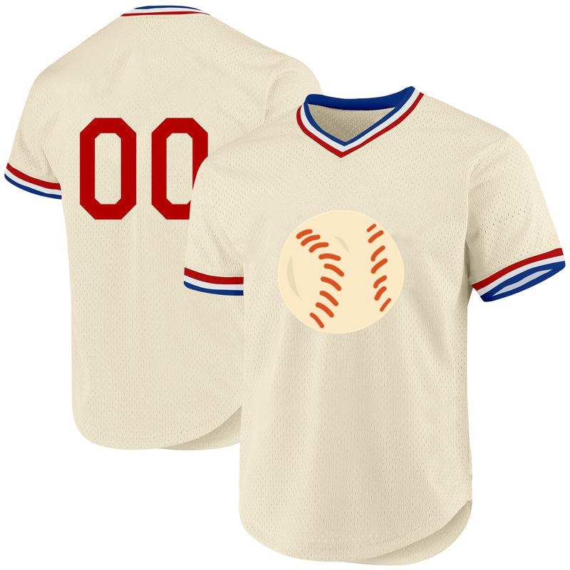 Ball Stitch Flat Baseball Jersey