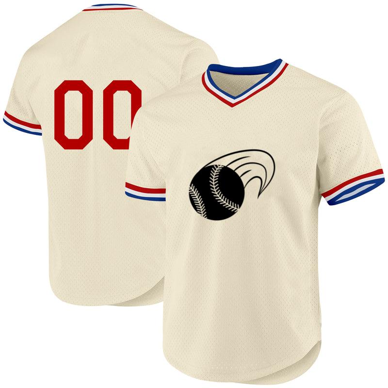 Baseball Ball Flying Cut Out Baseball Jersey