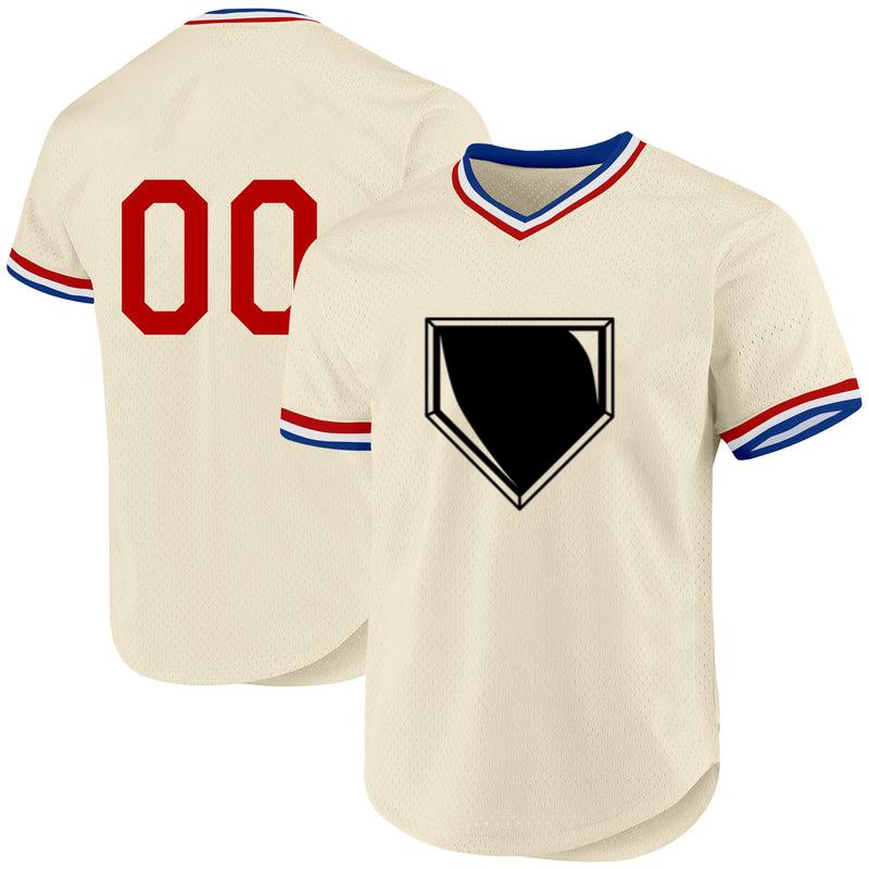 Baseball Base Cut Out Baseball Jersey