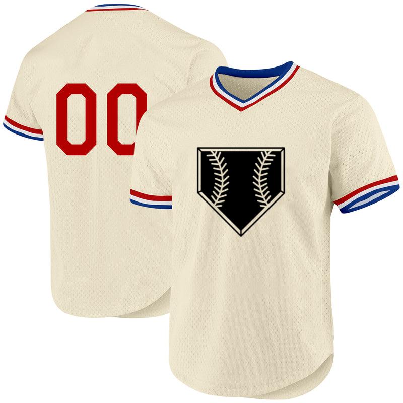 Baseball Base With Ball Pattern Cut Out Baseball Jersey