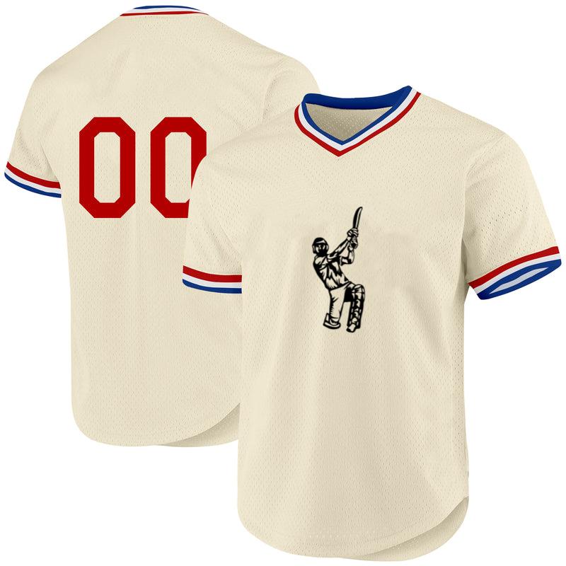 Baseball Bat Player Cut Out Baseball Jersey
