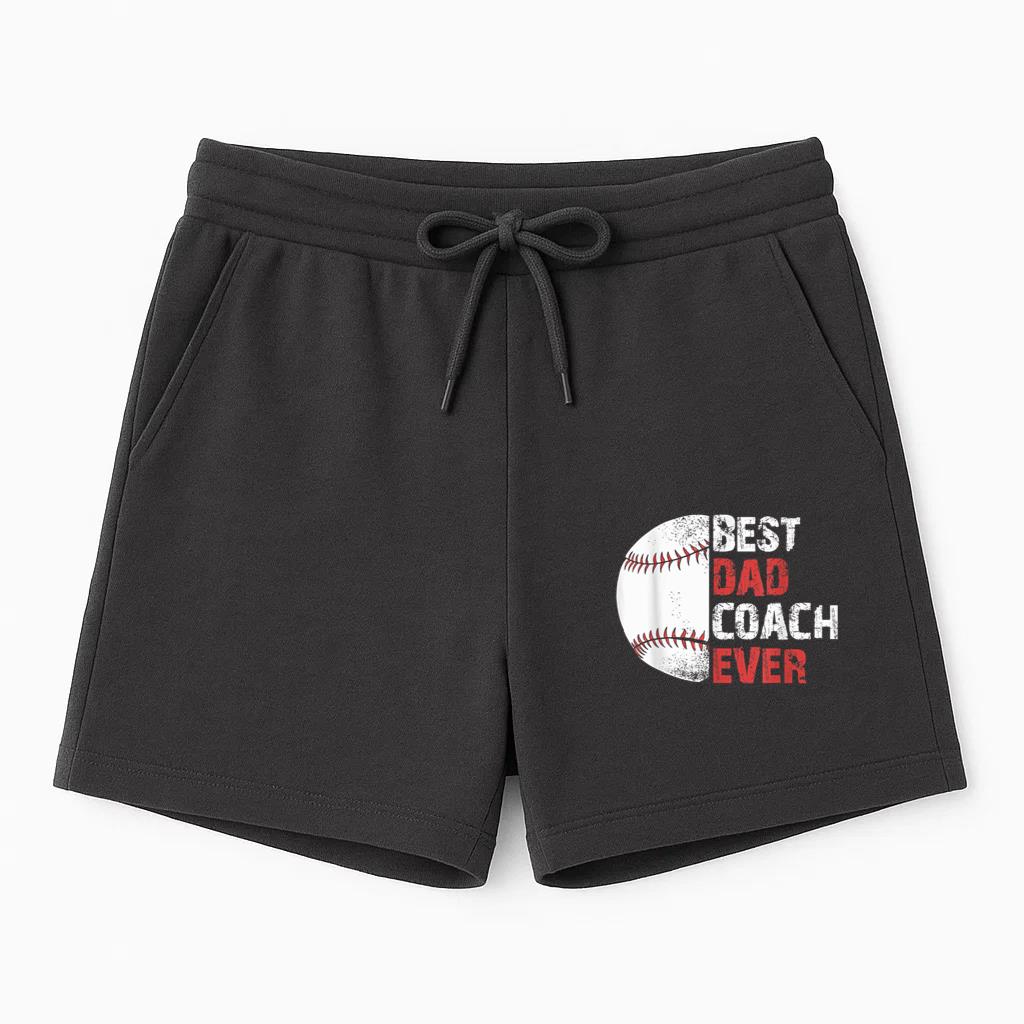 Baseball Best Dad Coach Ever Short