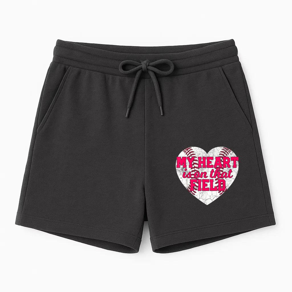 My Heart Is On That Field Baseball Mothers Day Short