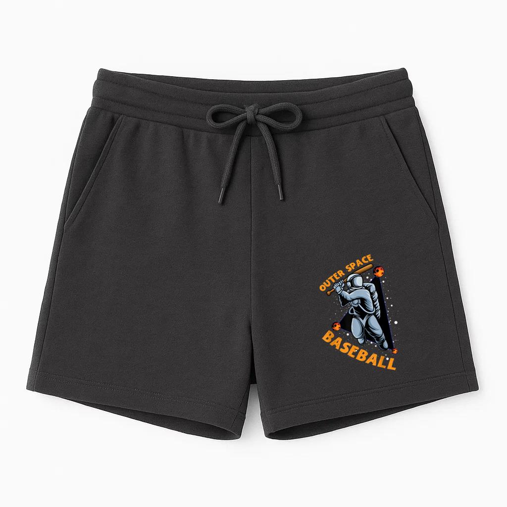 Outer Space Astronaut Baseball Sports Short