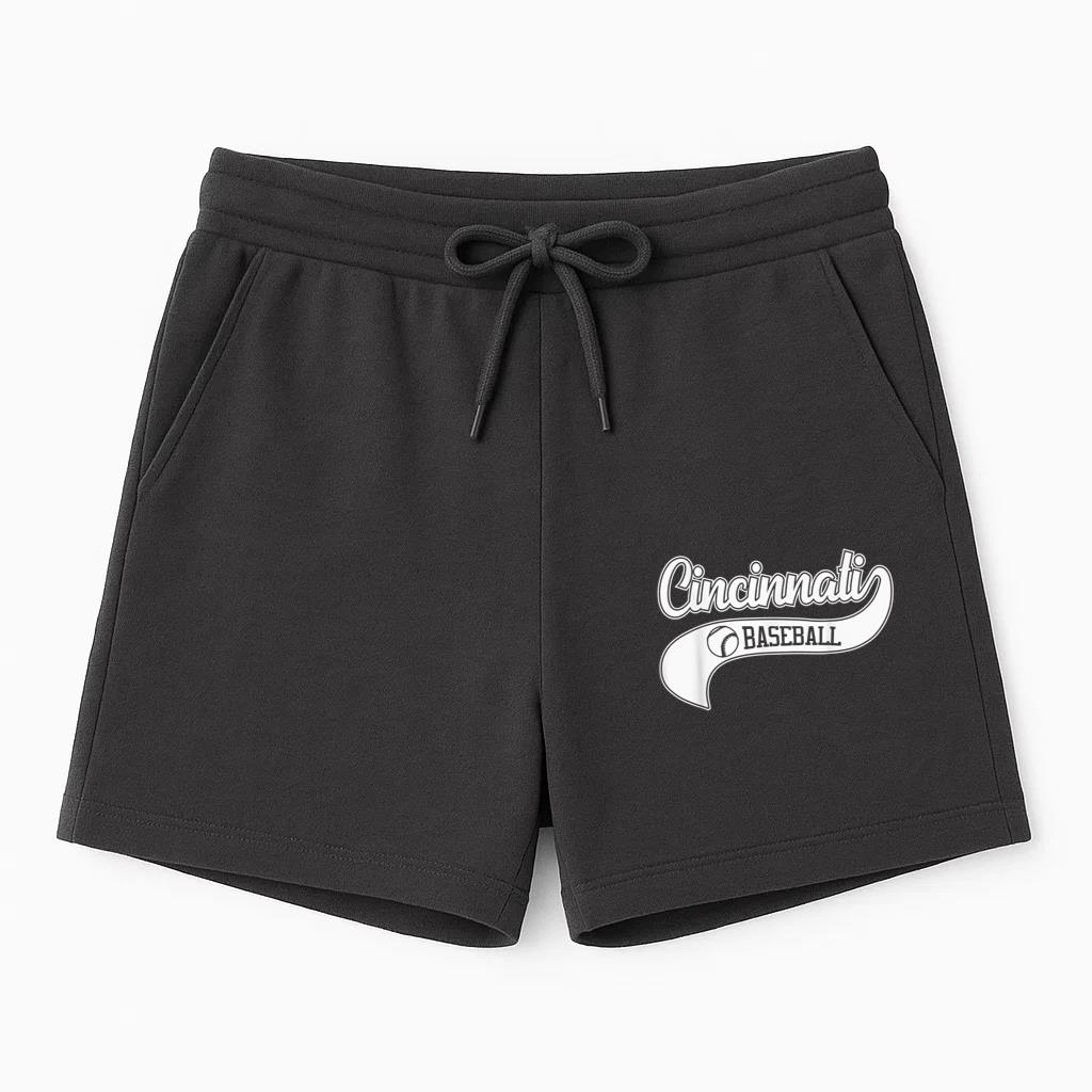Retro Cincinnati Baseball Vintage Short