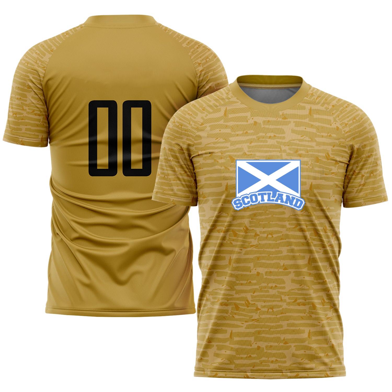 Scotland Soccer Team Flag Sticker Soccer Jersey