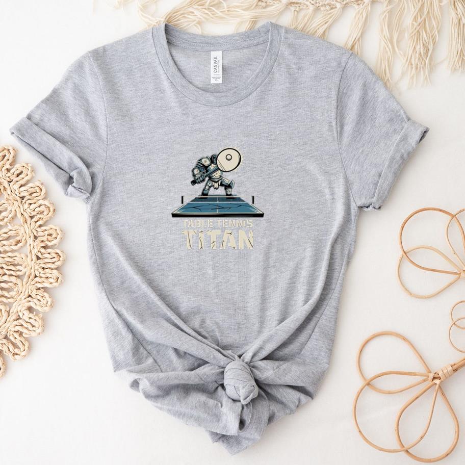 Shirt Table Tennis Confident Modern Graphic T-Shirt
