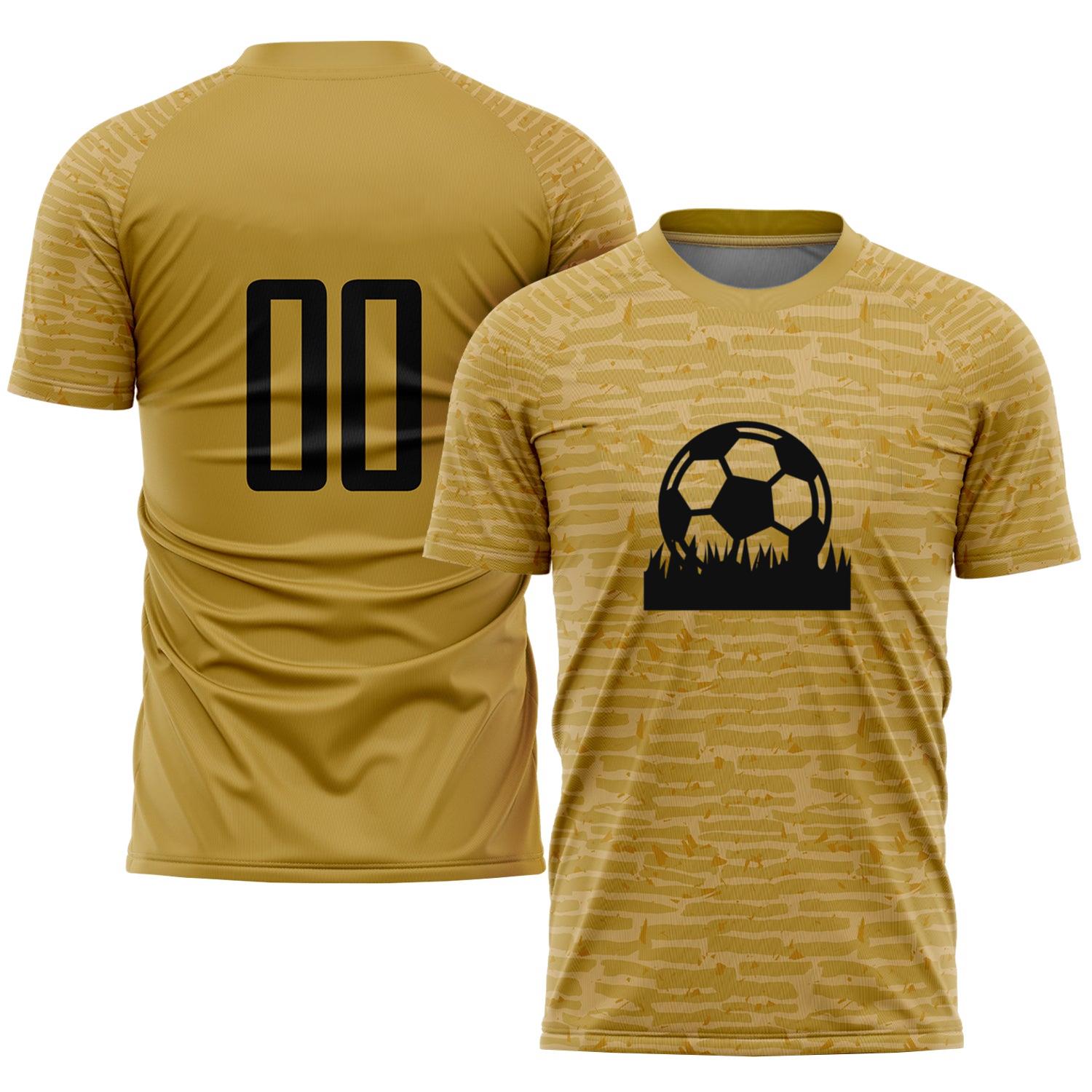 Soccer Ball In The Field Soccer Jersey