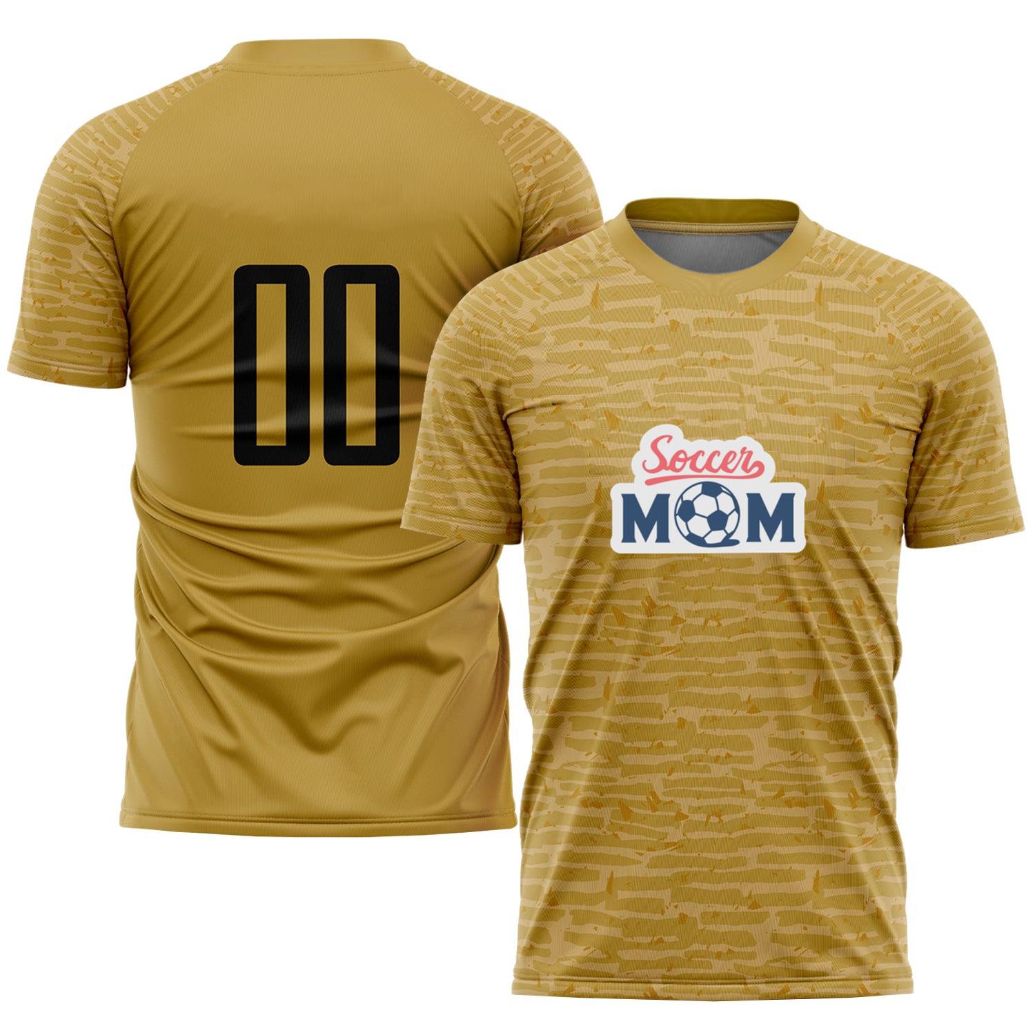 Soccer Mom Quote Lettering Soccer Jersey