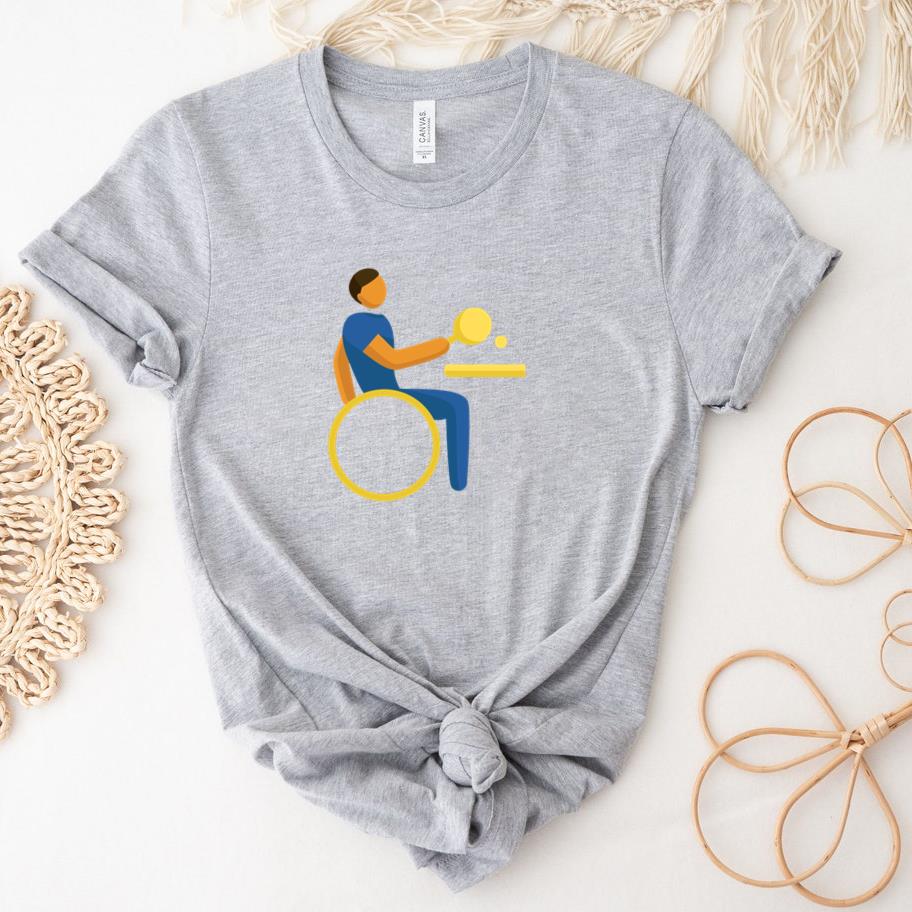 Table Tennis Paralympic Pictogram T-Shirt
