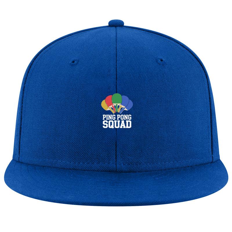 Table Tennis Player Energetic Flat Design Cap