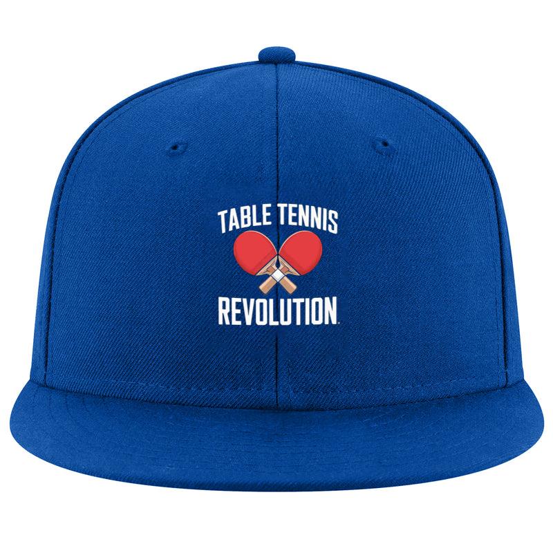 Table Tennis Player Energetic Illustration Cap