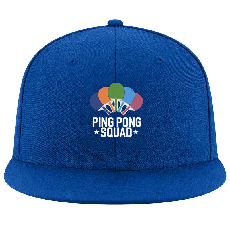 Table Tennis Player Happy Minimal Art Cap