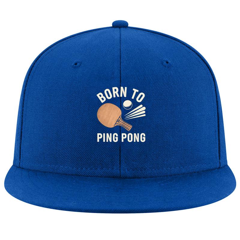 Table Tennis Player Happy Modern Graphic Cap