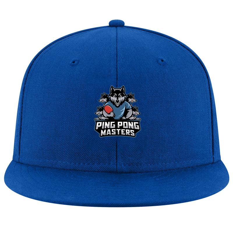 Wolf Confident Table Tennis Cartoon Style Cap